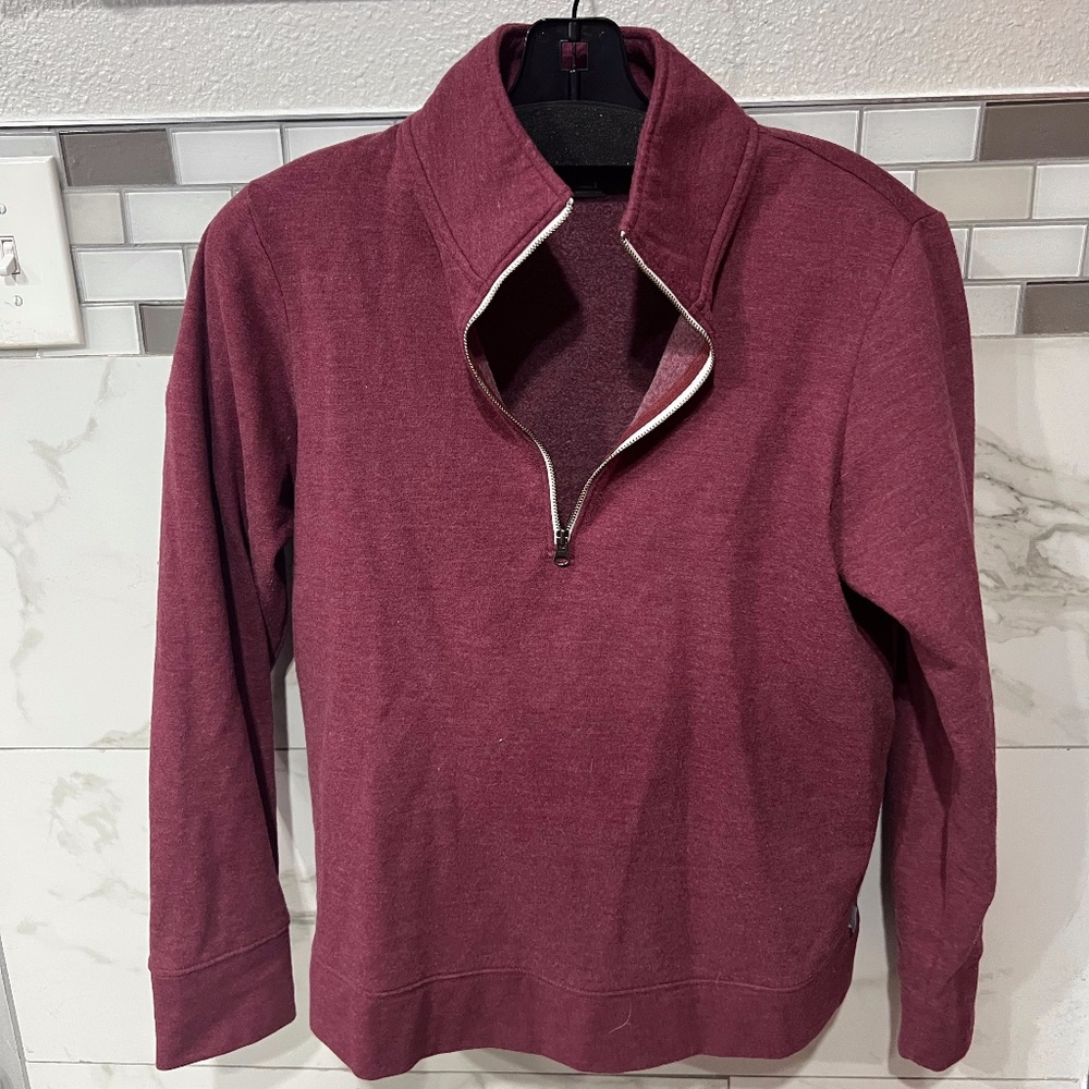 Eddie Bauer Ladies' ¼ Zip Fleece; size small